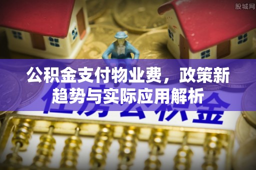 菏泽公积金支付物业费，政策新趋势与实际应用解析