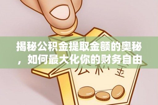 菏泽揭秘公积金提取金额的奥秘，如何最大化你的财务自由