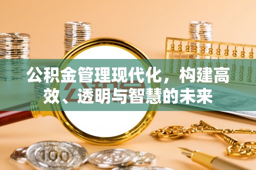 菏泽公积金管理现代化，构建高效、透明与智慧的未来