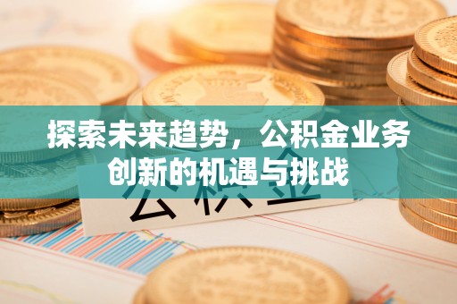 菏泽探索未来趋势，公积金业务创新的机遇与挑战