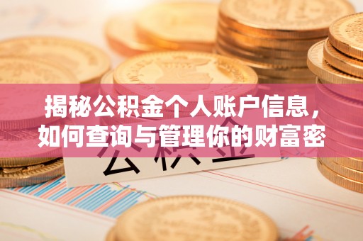 菏泽揭秘公积金个人账户信息，如何查询与管理你的财富密码