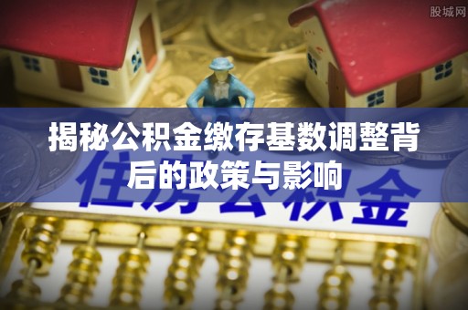 菏泽揭秘公积金缴存基数调整背后的政策与影响
