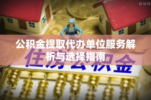 菏泽公积金提取代办单位服务解析与选择指南