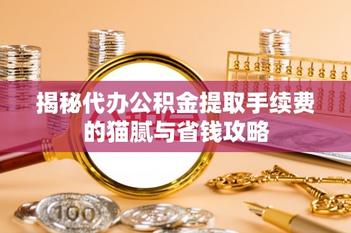 菏泽揭秘代办公积金提取手续费的猫腻与省钱攻略